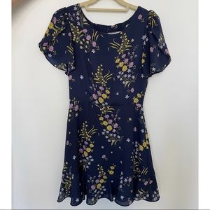 BB Dakota Floral Cocktail Dress